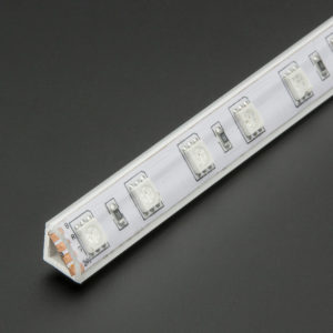 Clear Corner LED Strip Profile