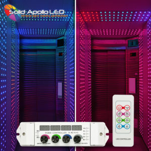 Easily Control Color Changing RGBW LED Lights