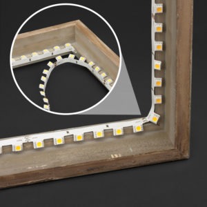 Utilizing the 3D LED Strip Light for Inner Edge Lighting 