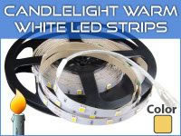 CandleLight Warm LED Strips