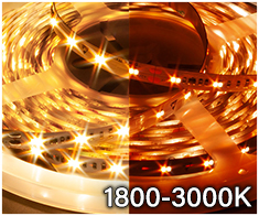 Dim to Warm LED Strip