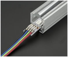 In-Channel LED Strip Connectors