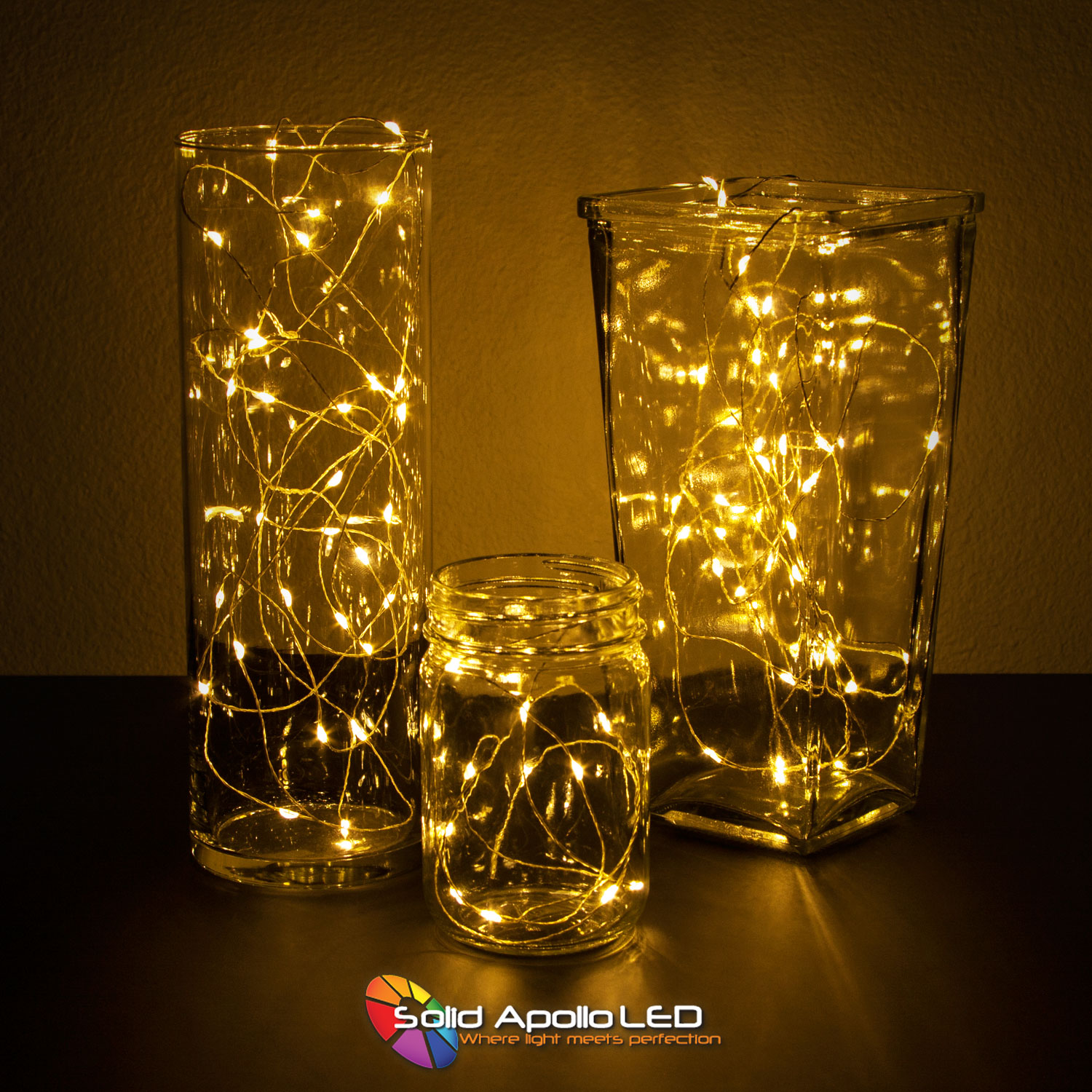 Warm White LED String Light 32ft