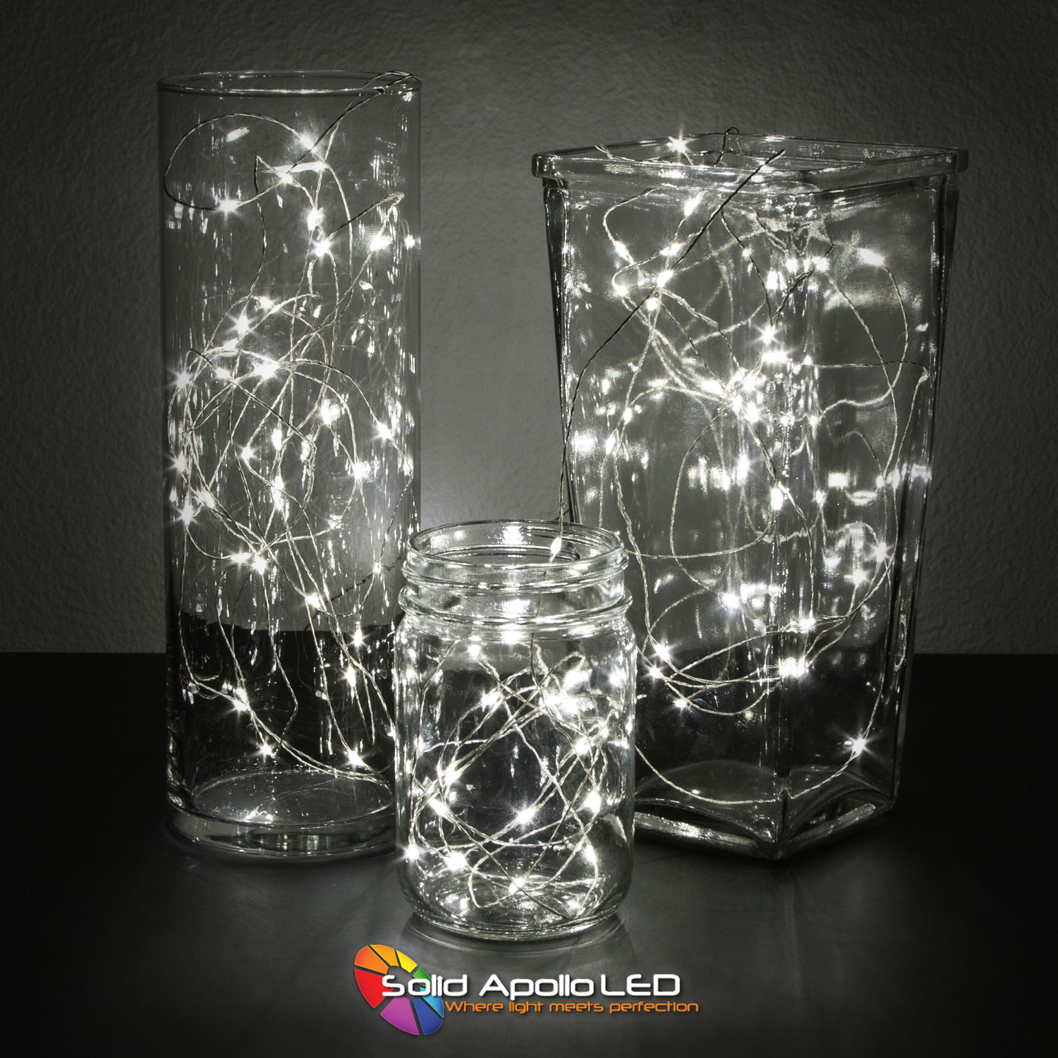 White LED String Lights 32ft