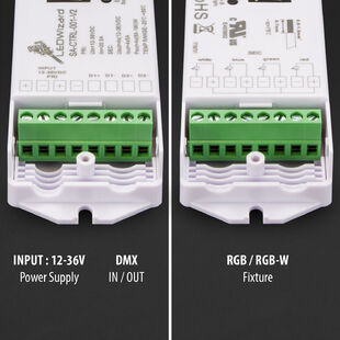 4 Channel DMX-RGB-W LED Decoder