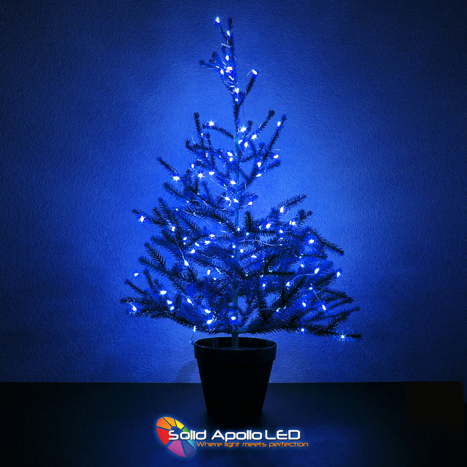 Blue LED String Lights