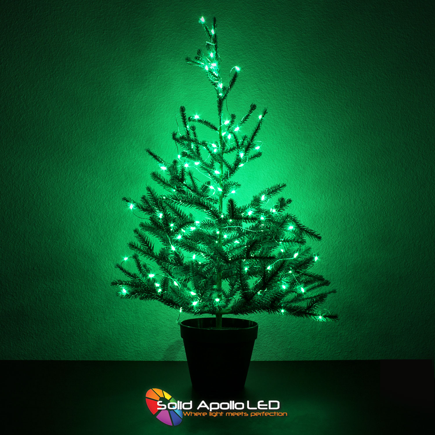 Green LED String Lights
