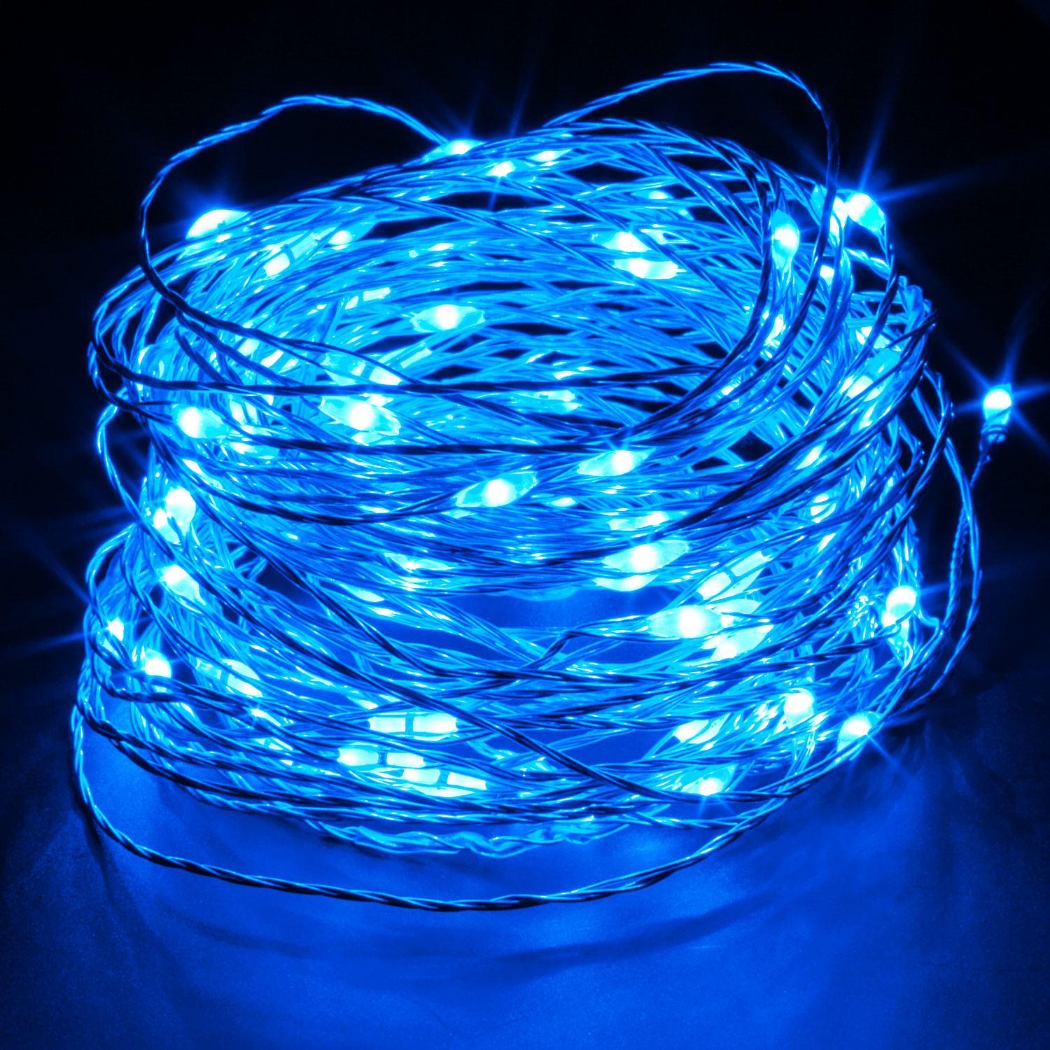 Blue LED String Light 32ft