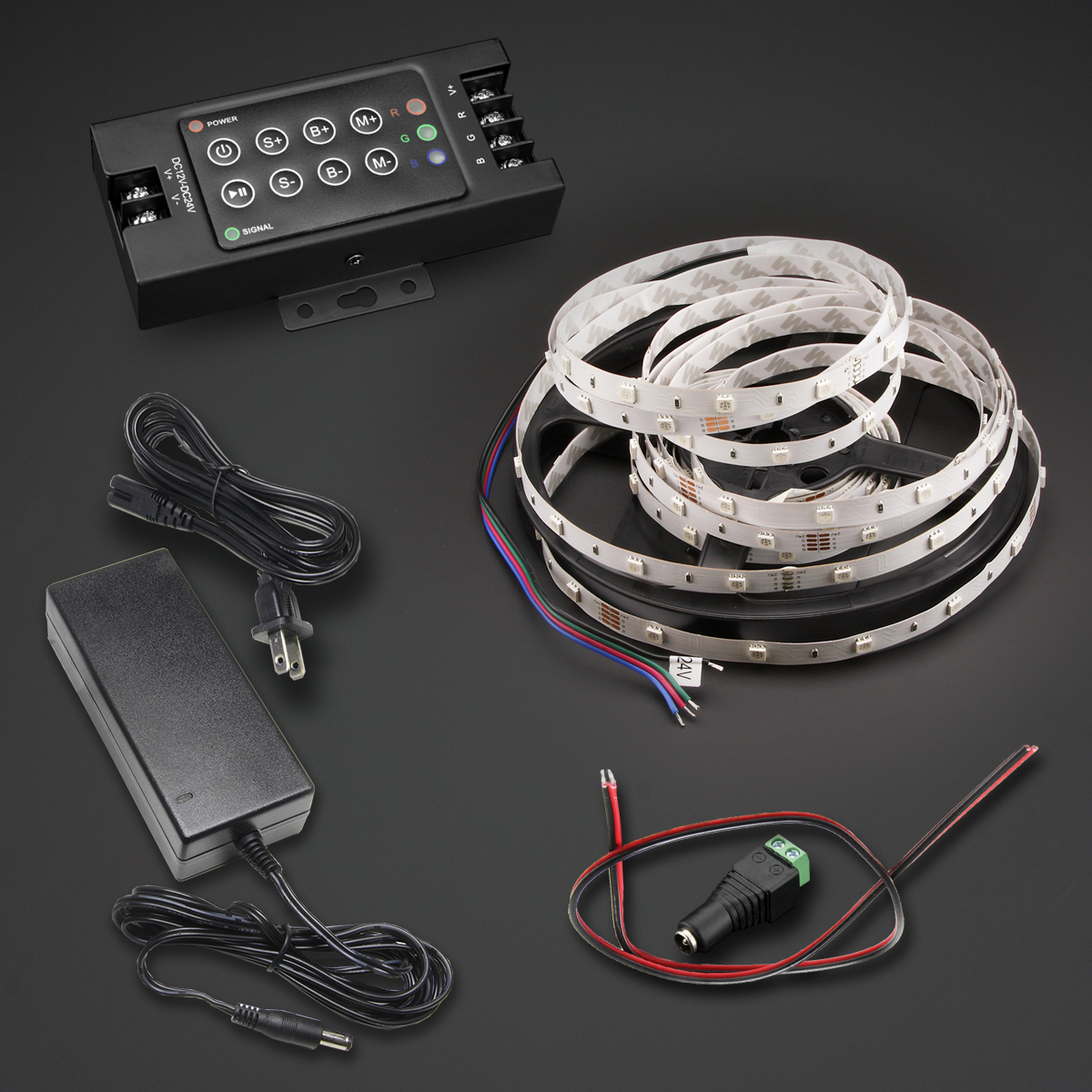 36W RGB LED Strip Light 16' Kit