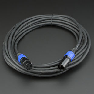 25 Ft Male/Female DMX Cable