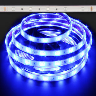 Blue Waterproof 5050 36W LED Strip Light 