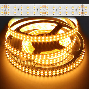 Candle Light Warm White Eco 3528 Double Row 96W LED Strip Light 2400K