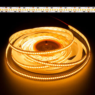 Candlelight Warm White ULTRA High CRI 2835 96W LED Strip Light 2400K CRI 95+