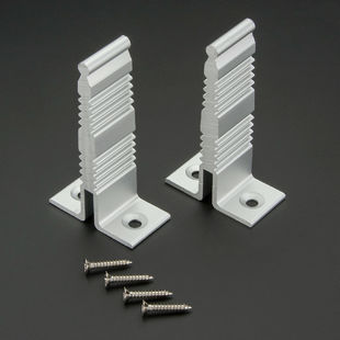 Closet LED Strip Channel Brackets