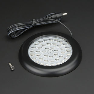 Daylight White Premium LED Puck Light Black Body