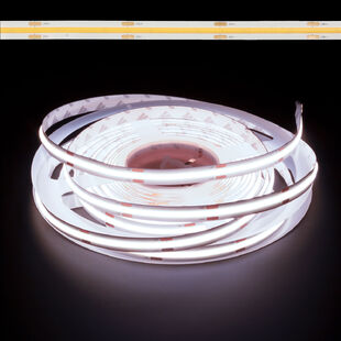 Natural White Dotless COB 24V LED Strip 75W 5000K