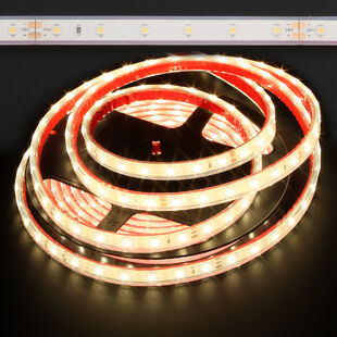 Super Warm White Waterproof Eco 3528 24W LED Strip Light 2700K