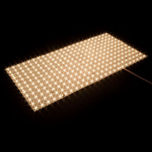 Warm White ULTRA High CRI 26W Flexible LED Sheet 3000K CRI 98+