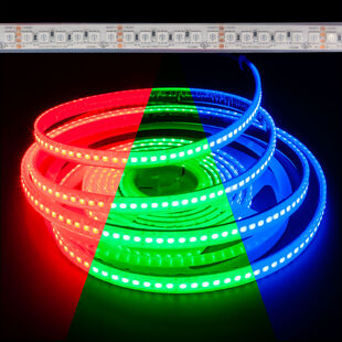 Waterproof Single Row Color Changing RGB 5050 144W LED Strip