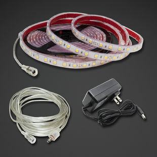 Waterproof Warm White LED Strip Kit