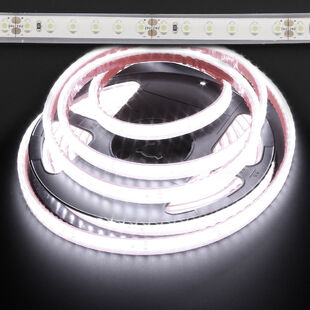 White Waterproof Eco 3528 48W LED Strip Light 6000K