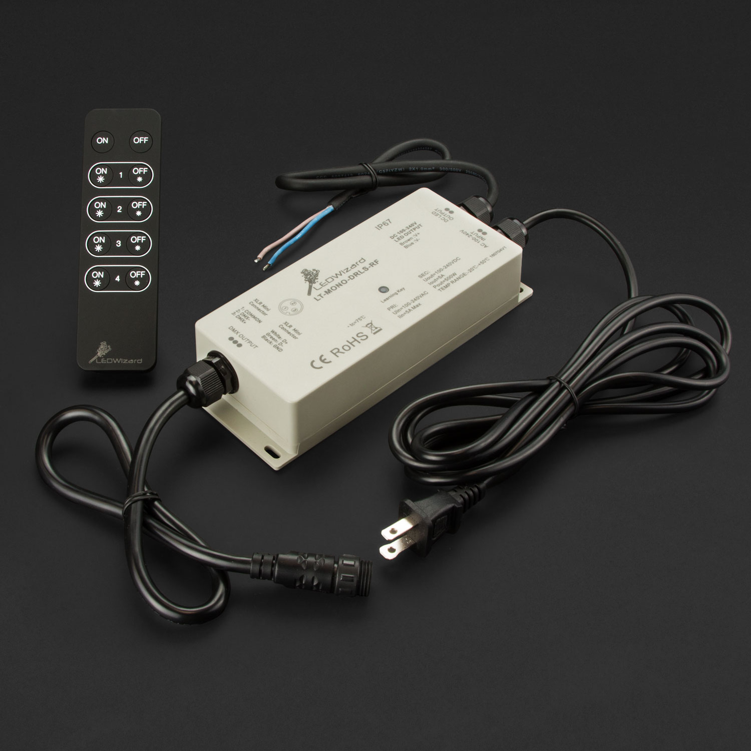 その他 MARUMO Portable Dimmer Rhinenet Lamp Dimmer Rotary Switch Zing Ear ZE-03A 300W