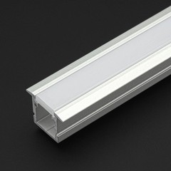 78" Recessed DiffuseMax 10 Aluminum LED Strip Channel