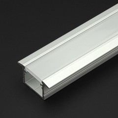 78" Recessed DiffuseMax 15 Aluminum LED Strip Channel