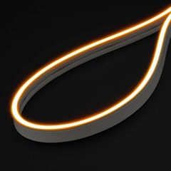 Amber LED NeonMini 60W 24V DC