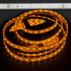 Amber Waterproof Eco 3528 24W LED Strip Light