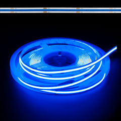 Blue Dotless COB 24V LED Strip 50W