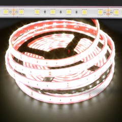 Daylight White Waterproof 5050 72W LED Strip Light 4000K