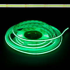 Green Dotless COB 24V LED Strip 50W