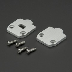 Mini Wallwasher LED Strip Channel Endcaps