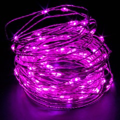 Pink LED String Light 32ft