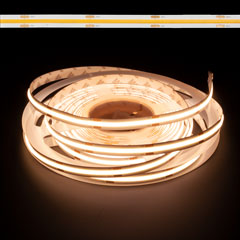 Warm White Dotless COB 24V LED Strip 75W 3000K