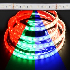 Waterproof Color Changing RGB + Warm White Quadchip 5050 72W LED Strip 