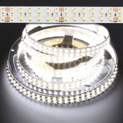 White Eco 3528 Double Row 96W LED Strip Light 6000K