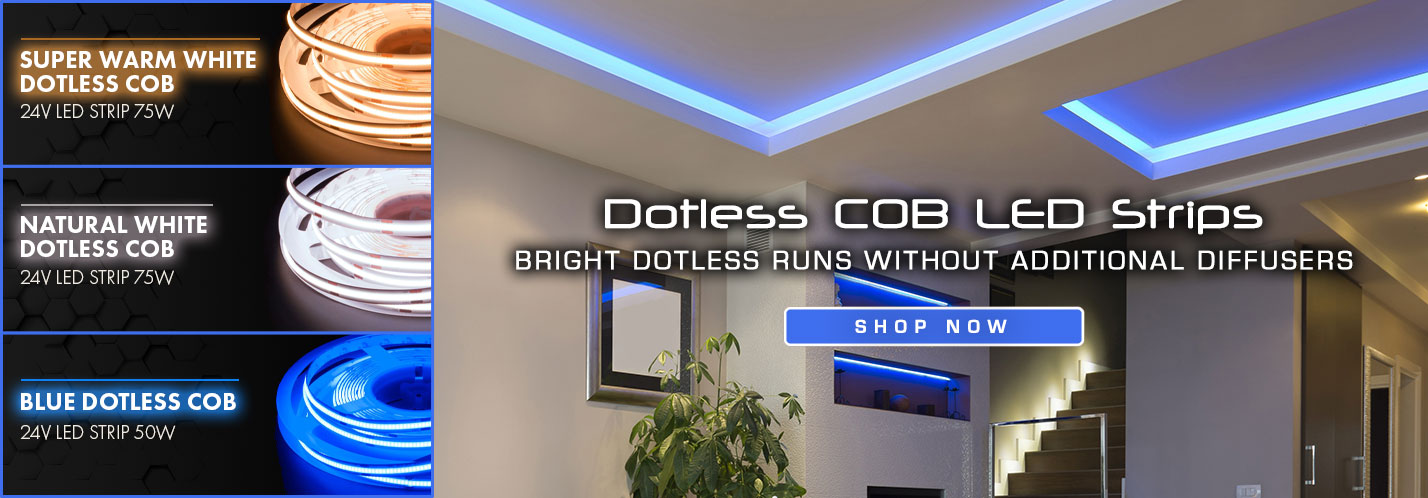Dotless COB LED Strips